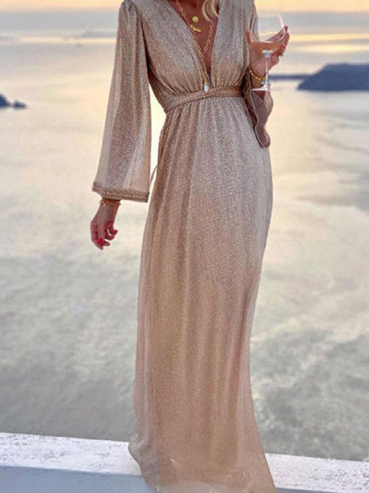 Vestido Satén Mujer Fiesta