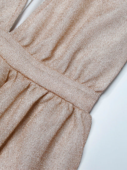 Vestido Satén Mujer Fiesta