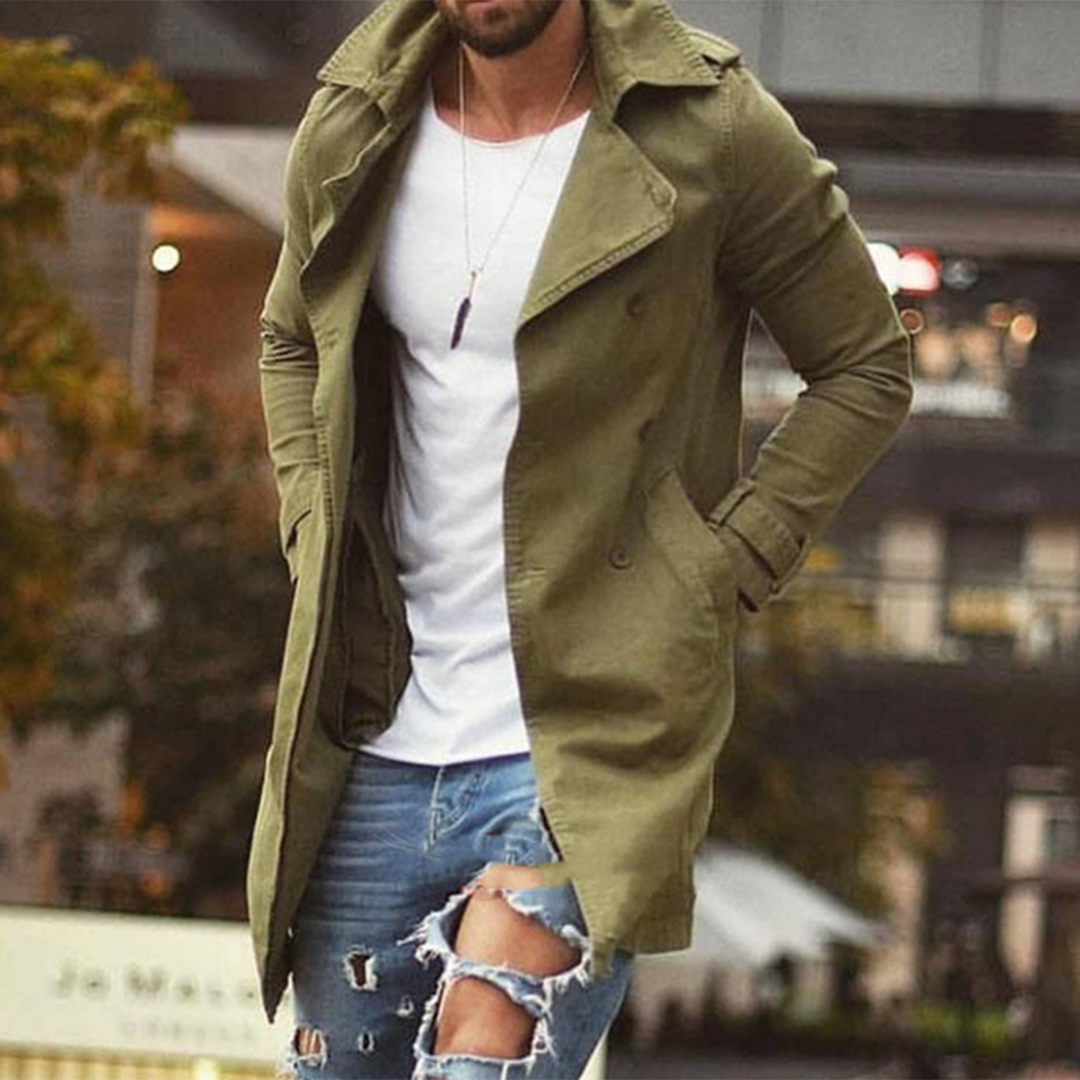 Chaqueta Larga Hombre