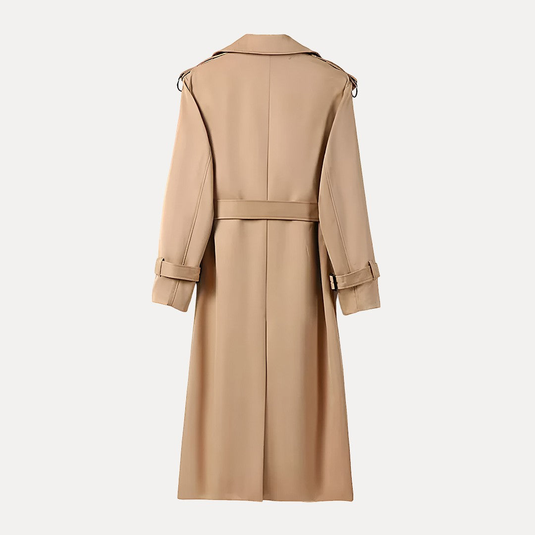 Gabardina Larga Mujer