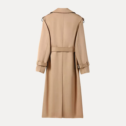 Gabardina Larga Mujer