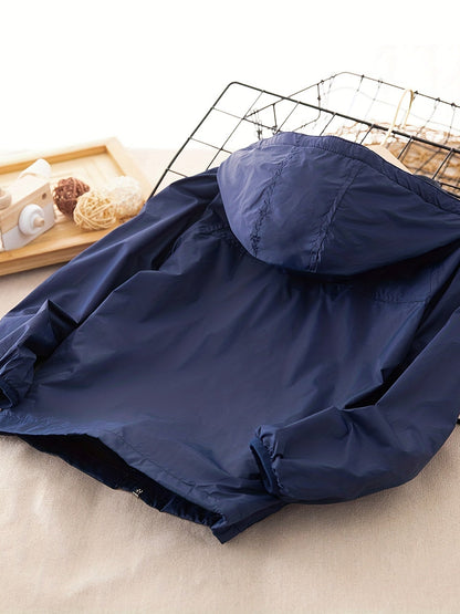 Chubasquero Niño Capucha Impermeable