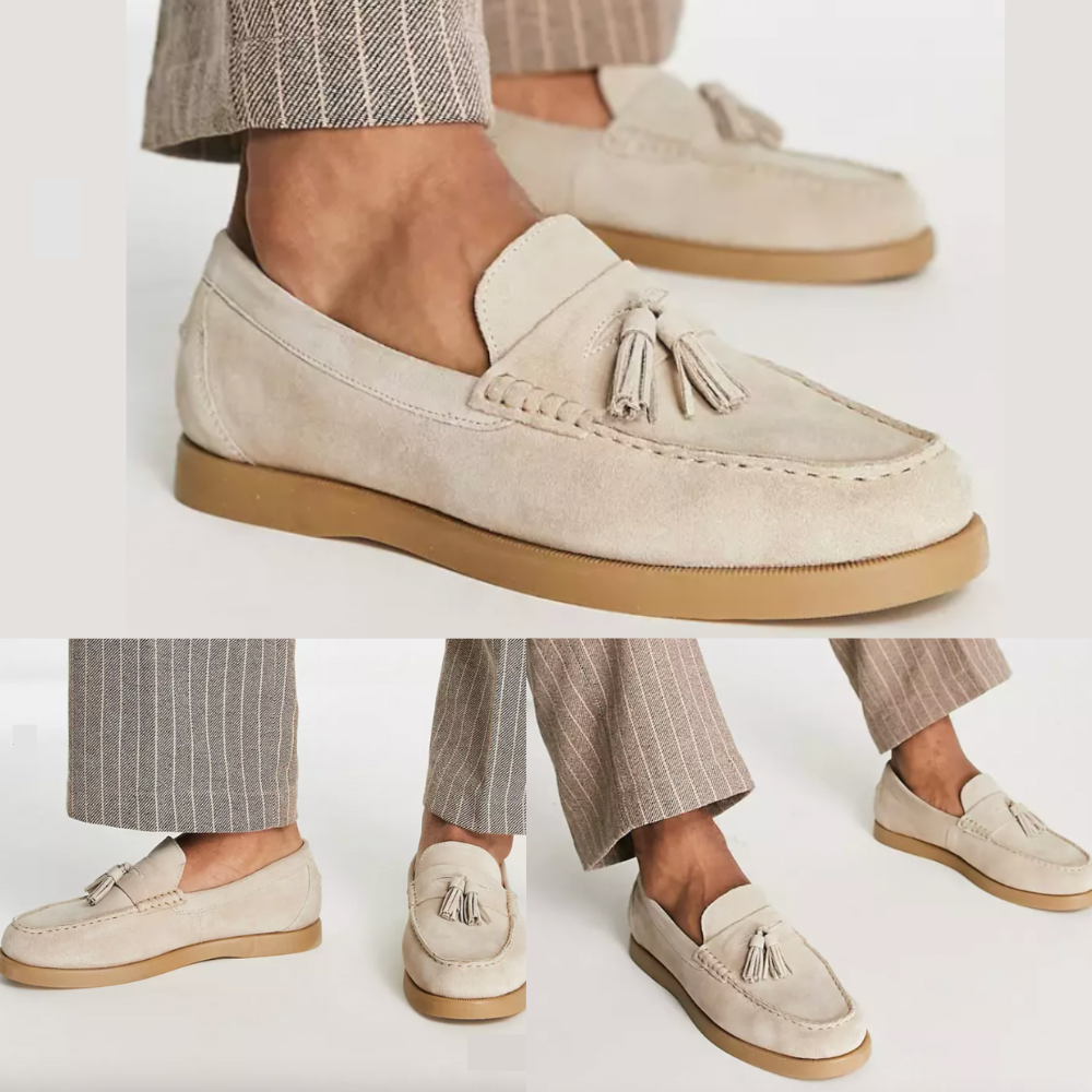 Mocasines Hombre Cuero Elegantes