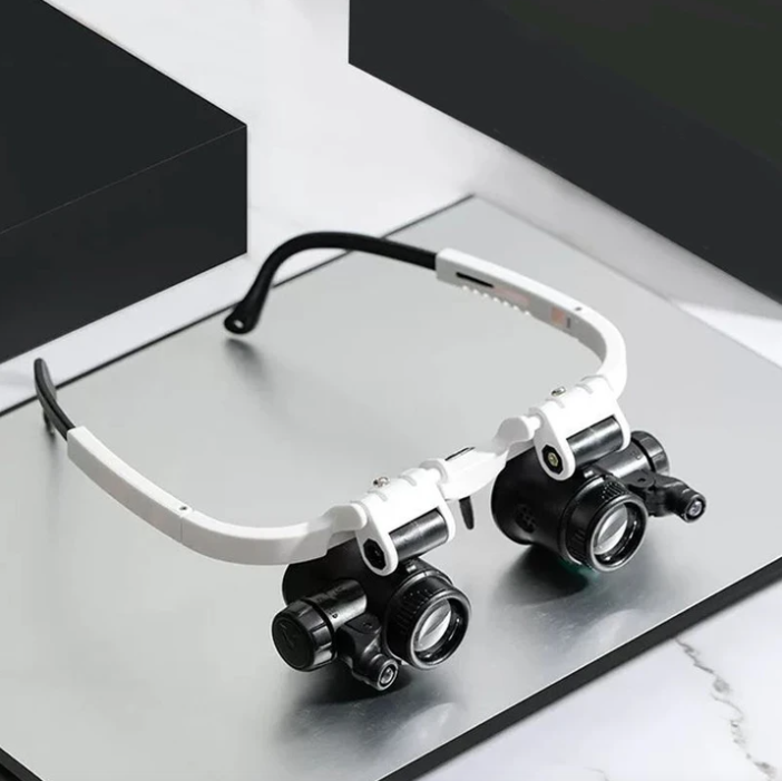 Gafas Aumento LED Ajustables