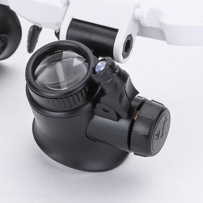 Gafas Aumento LED Ajustables