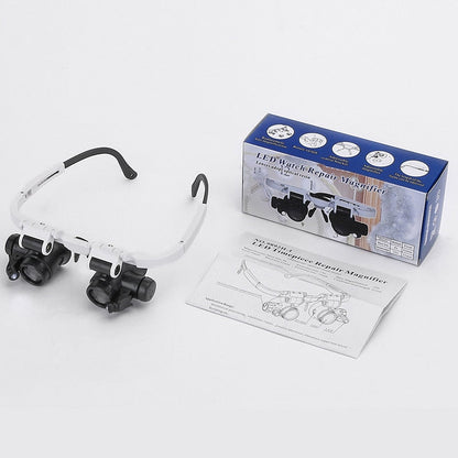 Gafas Aumento LED Ajustables