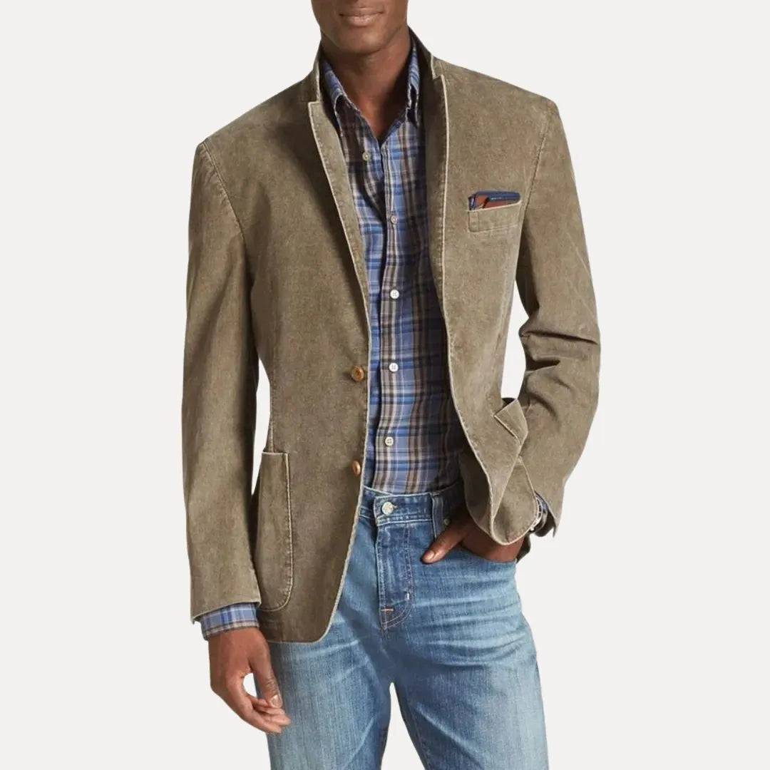 Blazer Hombre Cruzado