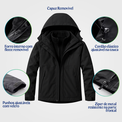 Chaqueta 3 en 1 Mujer