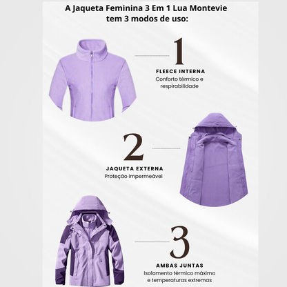 Chaqueta 3 en 1 Mujer