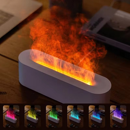 Humidificador Lámpara Vapor Color