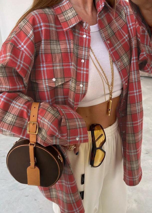 Sobrecamisa Cuadros Lirvon Hombre