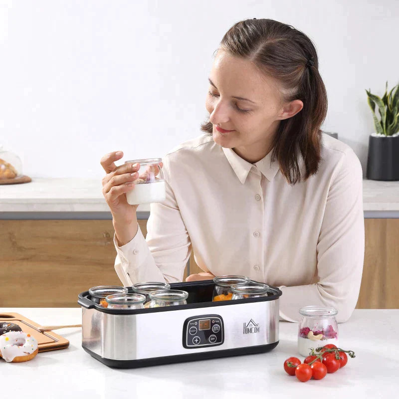 Yogurtera Eléctrica Inoxidable