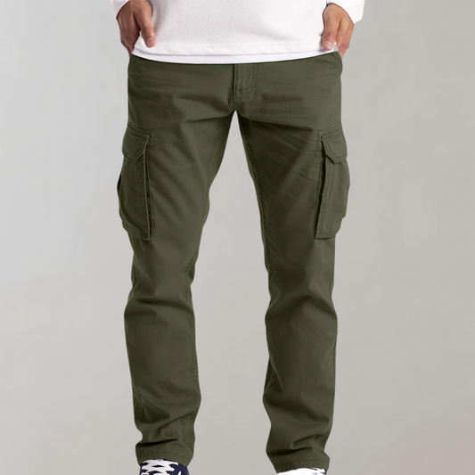 Pantalón Cargo Hombre Slim