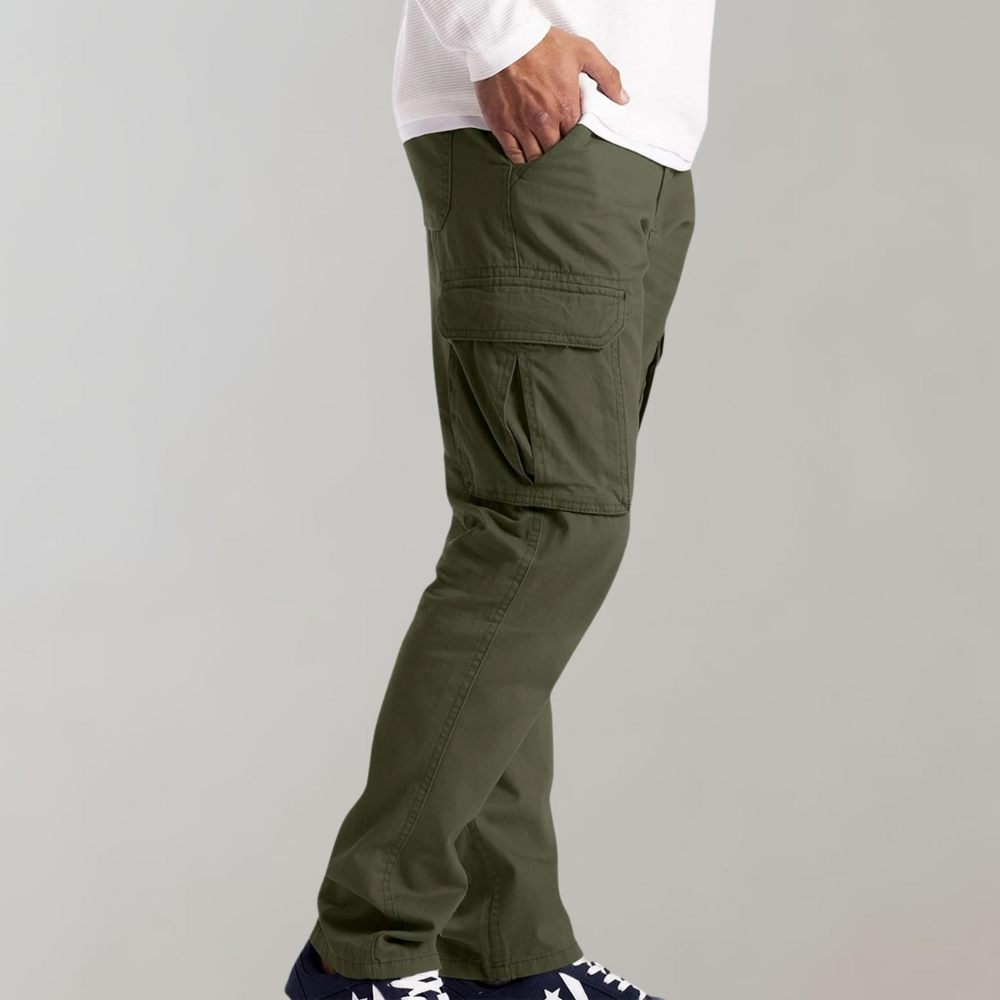 Pantalón Cargo Hombre Slim