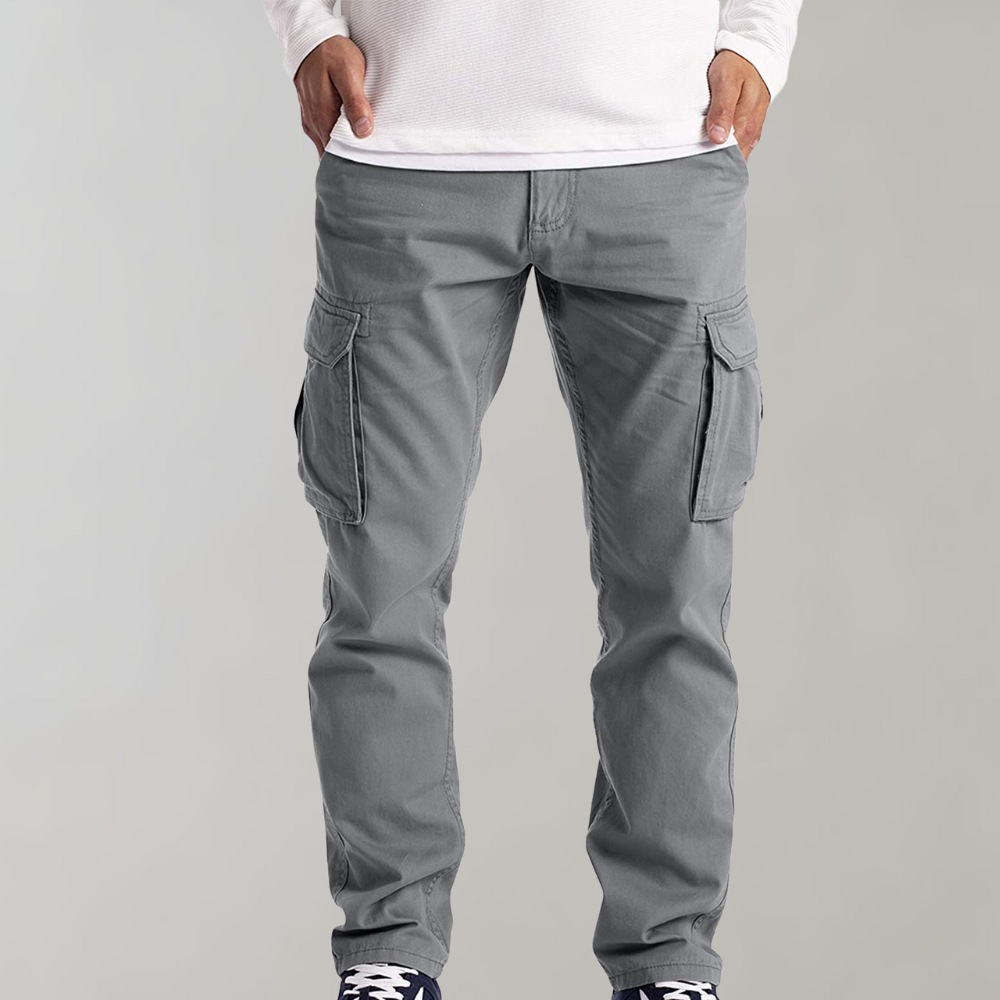 Pantalón Cargo Hombre Slim