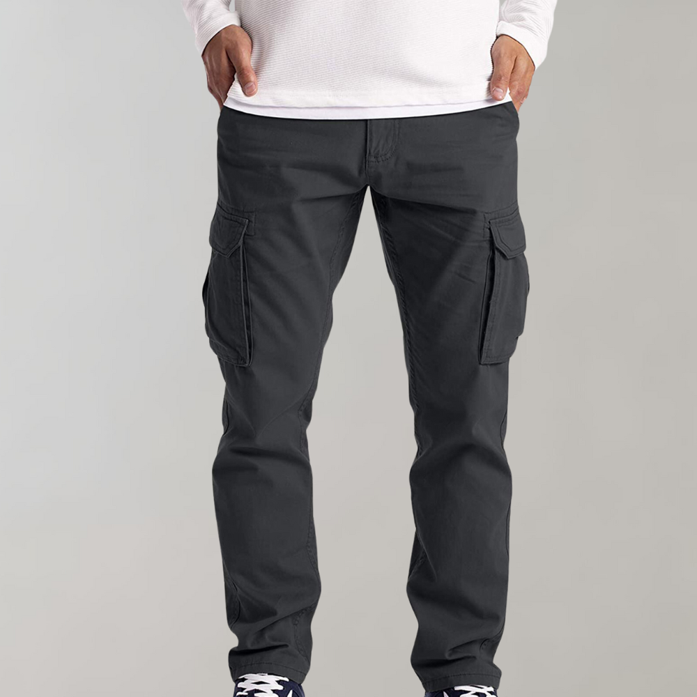 Pantalón Cargo Hombre Slim