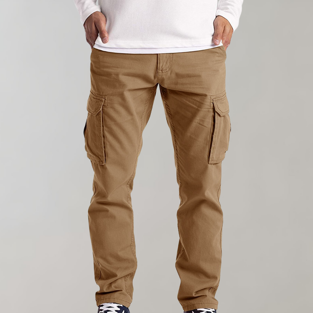 Pantalón Cargo Hombre Slim