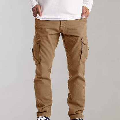 Pantalón Cargo Hombre Slim