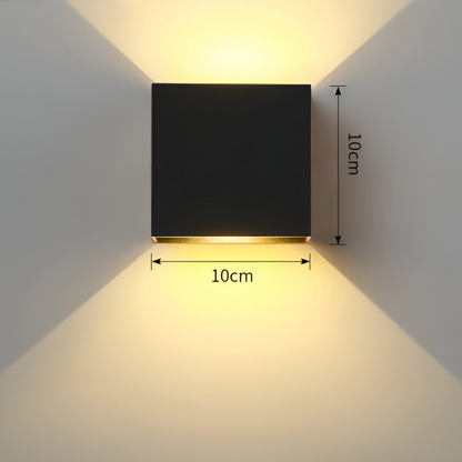 Aplique Pared LED Cubo