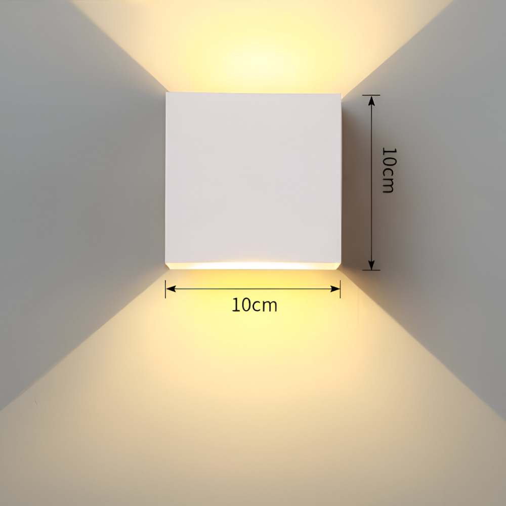 Aplique Pared LED Cubo