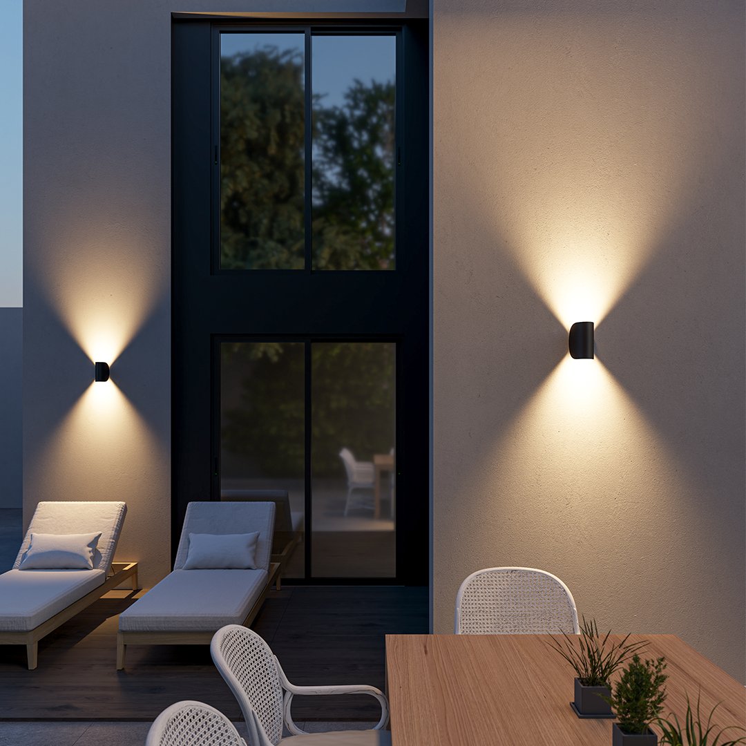 Twist | Aplique de Pared LED Giratorio para Interior y Exterior – IP65