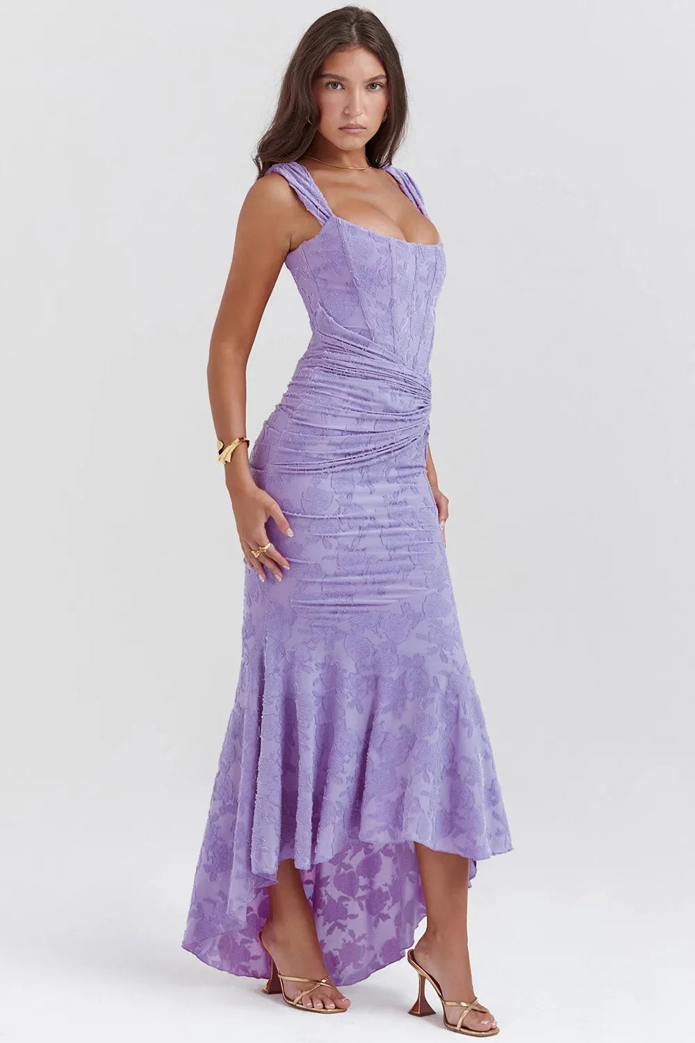 Vestido Encaje Largo