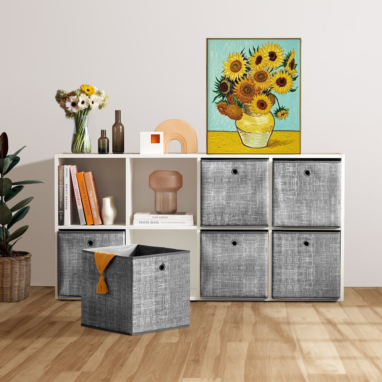 Cajas Almacenaje Plegables Tela