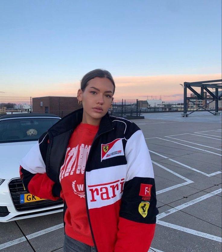 Chaqueta vintage Ferrari Unisex