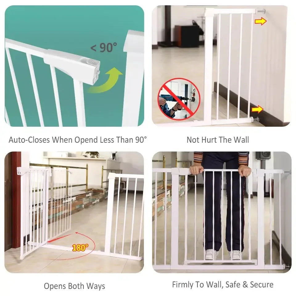Puerta Seguridad Bebé Retráctil