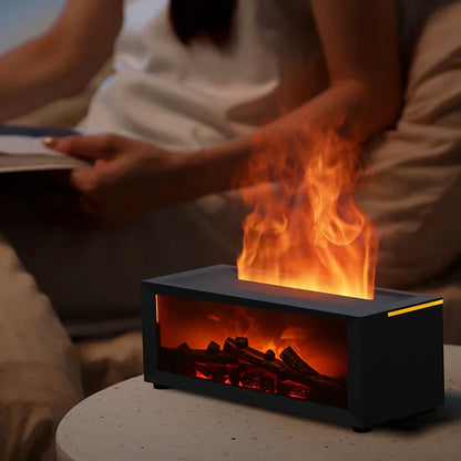 Humidificador Aromaterapia Llama LED