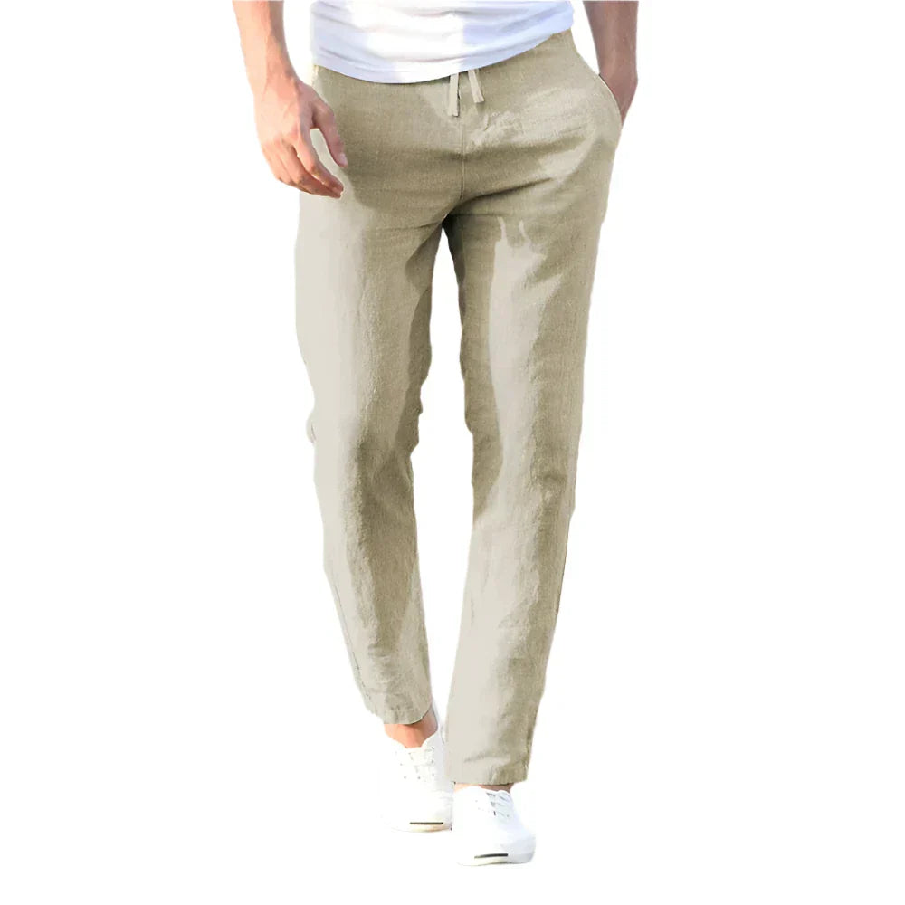 Pantalón Lino Hombre Elegance