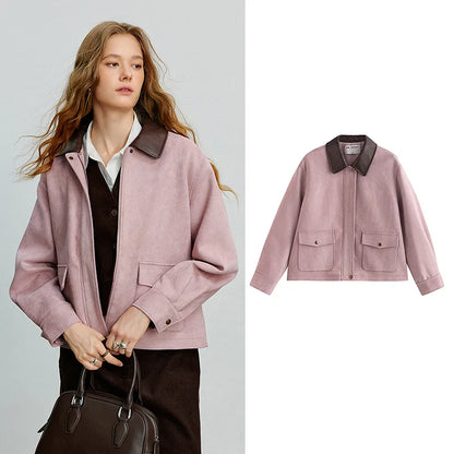 Chaqueta Mujer Ante Vintage