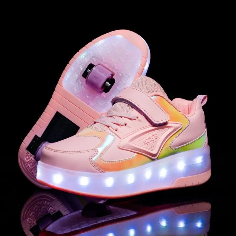 Zapatillas LED Ruedas Niños
