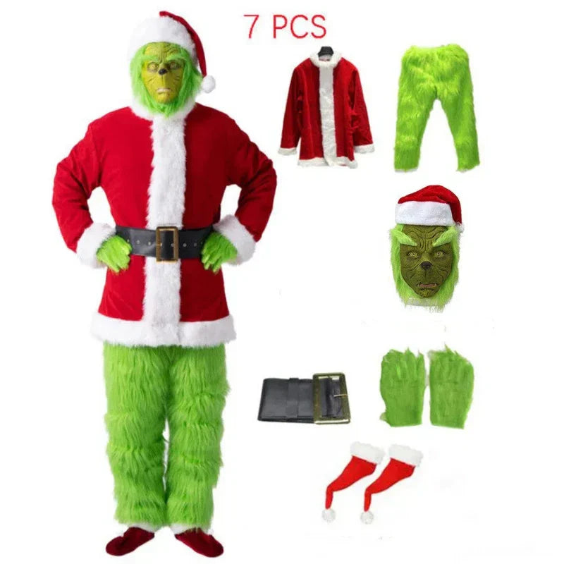 Disfraz Grinch Navidad Completo