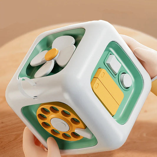 Cubo Sensorial Montessori