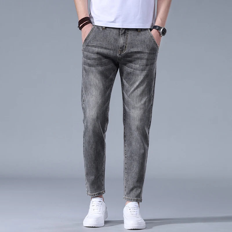 Jeans Hombre Slim Tobillo