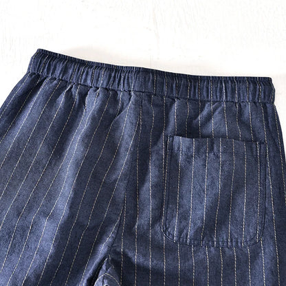 Bermudas Hombre Lino Algodón