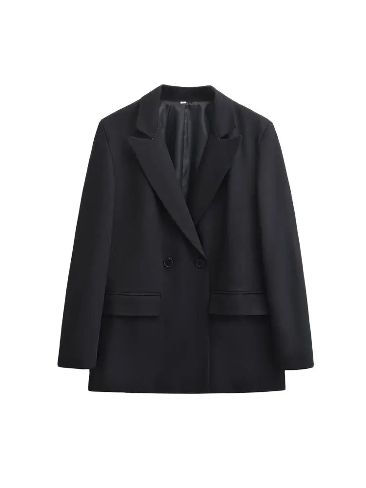 Blazer Mujer Doble Botón