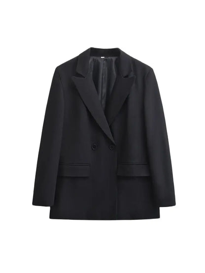 Blazer Mujer Doble Botón