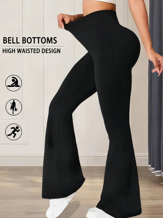 Leggings Mujer Flare Alta