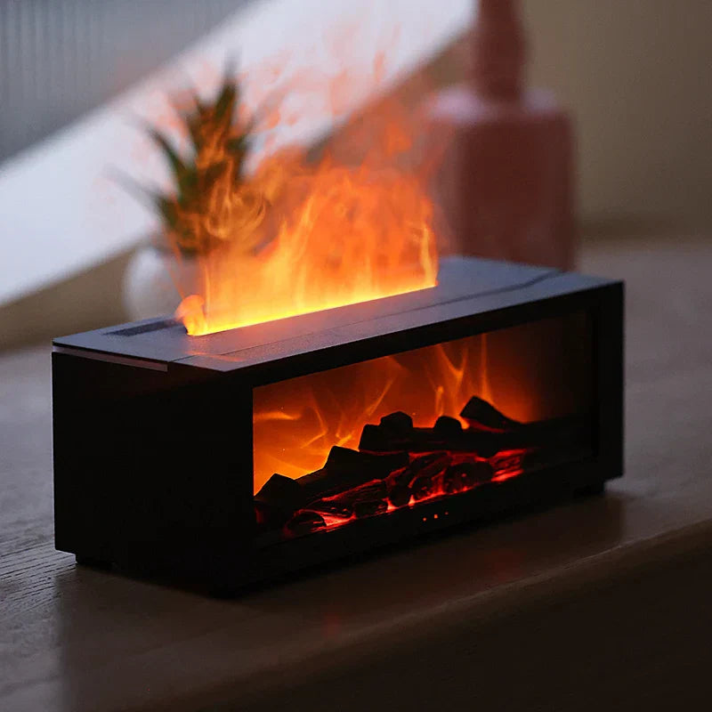 Humidificador Aromaterapia Llama LED