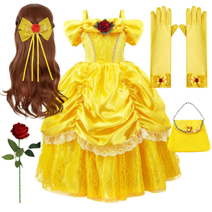 Vestido Princesa Niña Cosplay