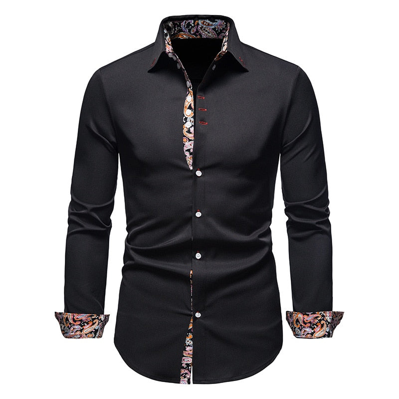 Camisa de Vestir Maison Delaro Hombre