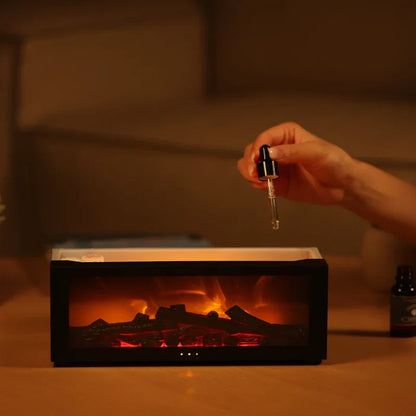 Humidificador Aromaterapia Llama LED