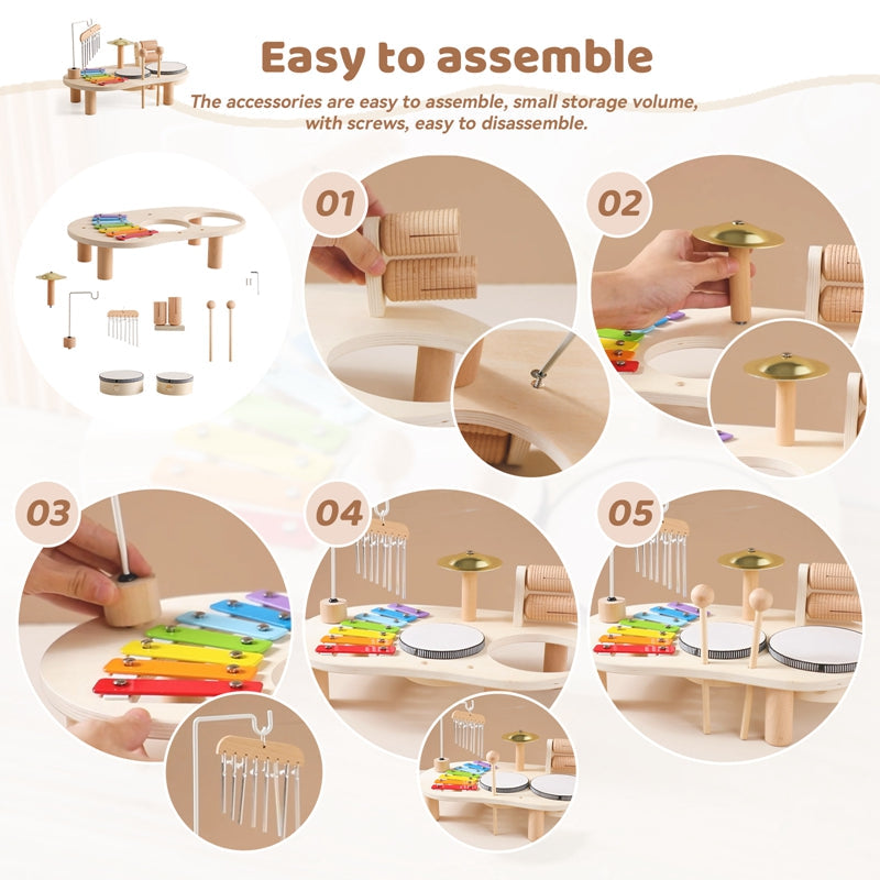 Mesa Musical Niños Xilófono