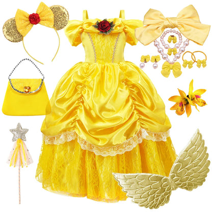 Vestido Princesa Niña Cosplay