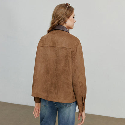 Chaqueta Mujer Ante Vintage