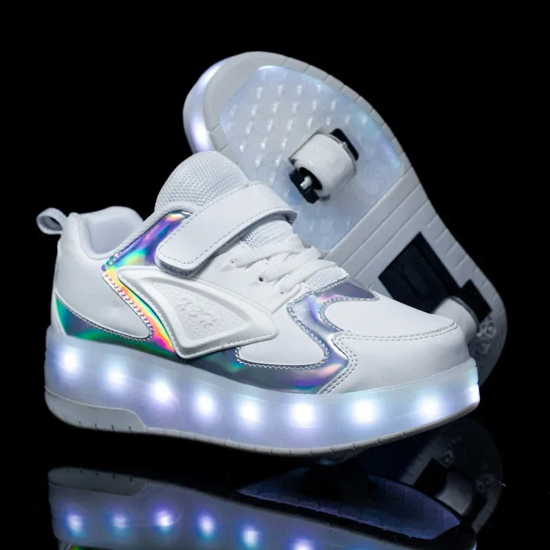 Zapatillas LED Ruedas Niños