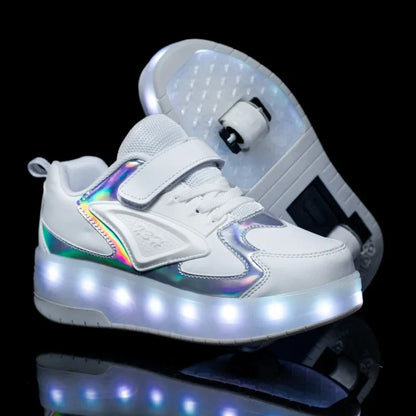 Zapatillas LED Ruedas Niños