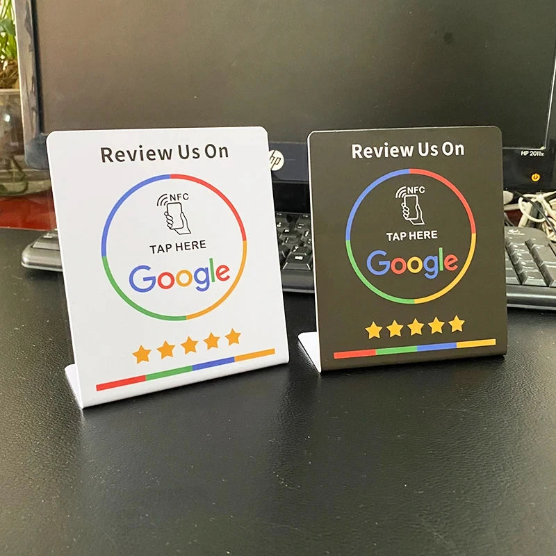 Tarjeta NFC Reseñas Google